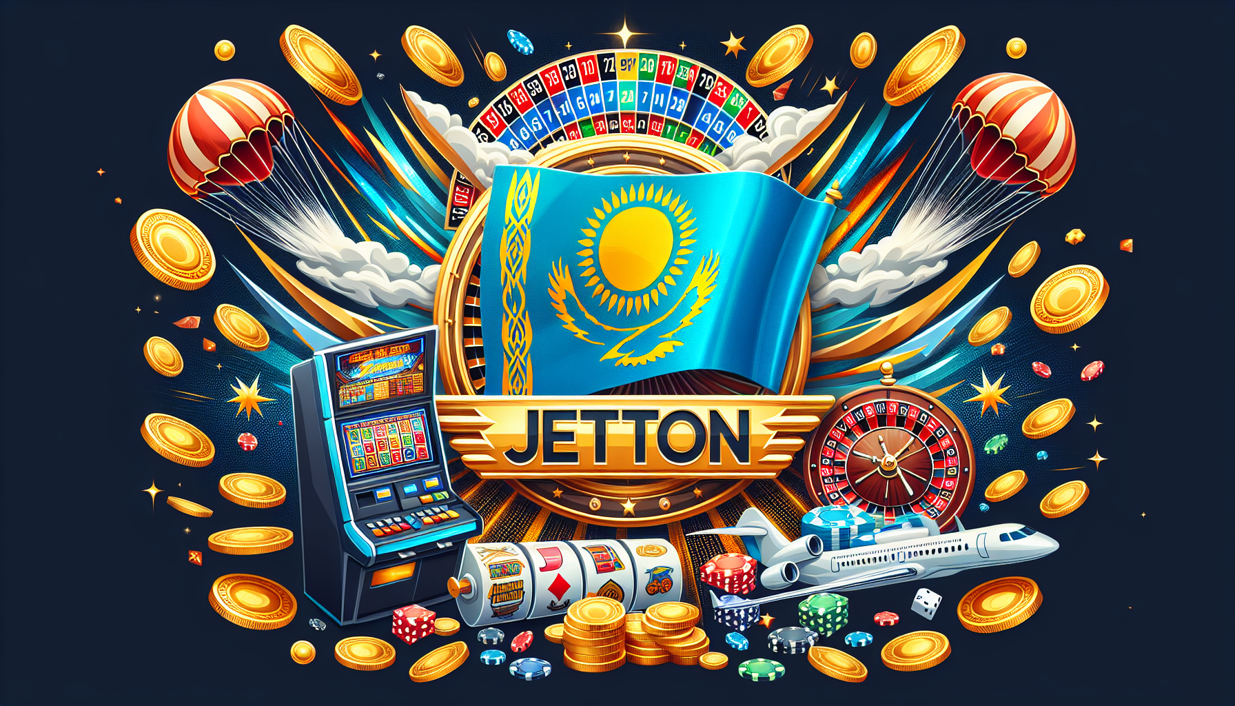 Главная страница онлайн казино JetTon